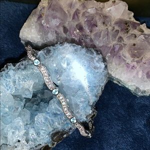 stunning vintage silver bracelet